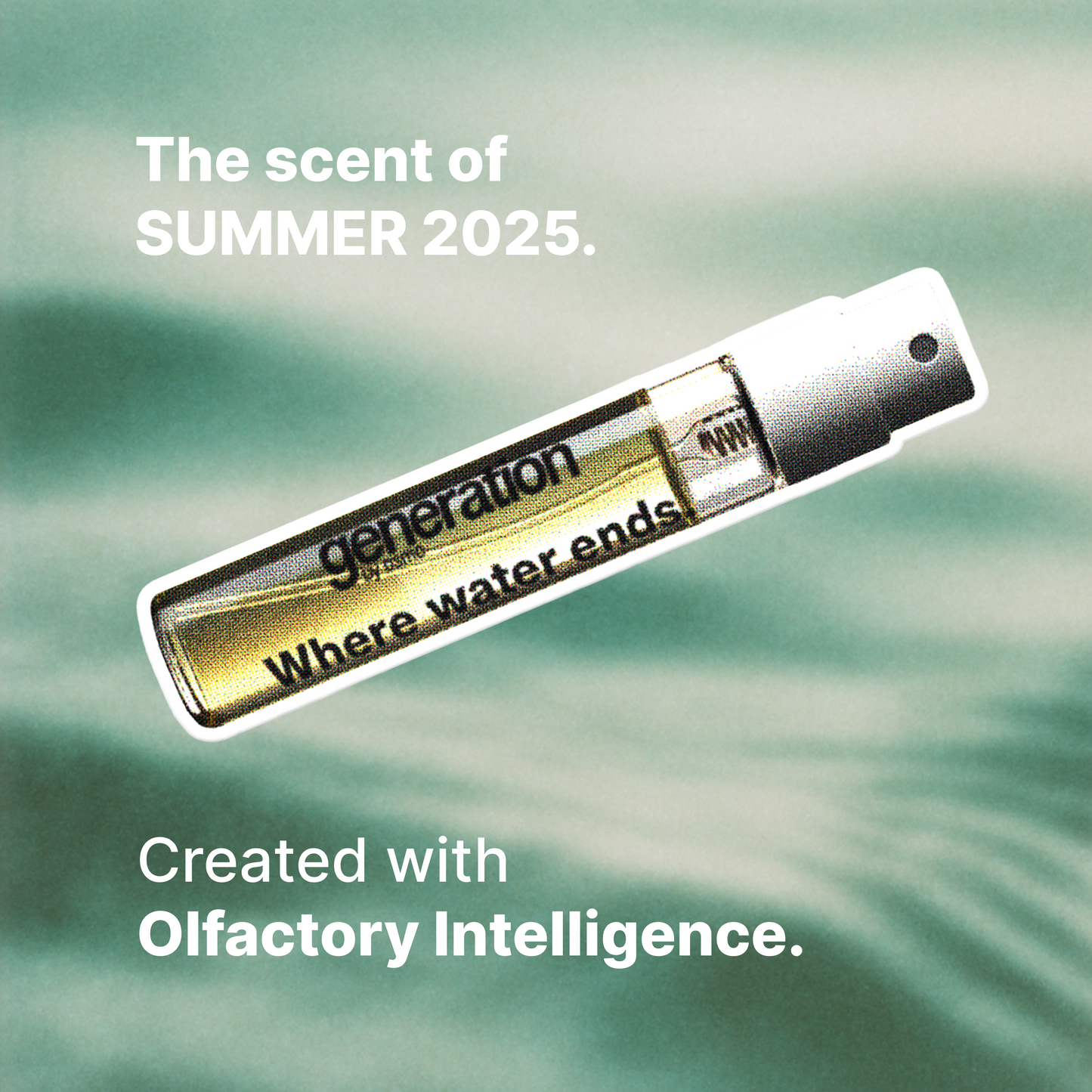 Where water ends. 2ml scent sample (LIMITED ED. 2025)