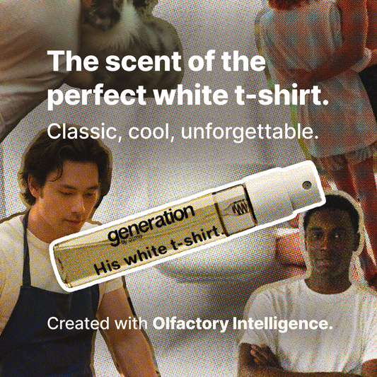 His white t-shirt. 2ml scent sample (LIMITED ED. 2025)